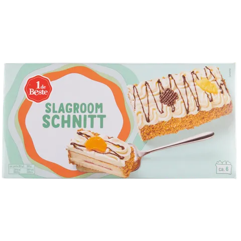 1 de Beste Slagroom schnitt