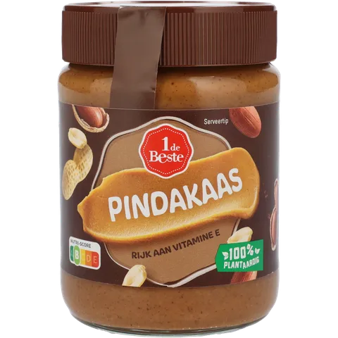 1 de Beste 100% pindakaas