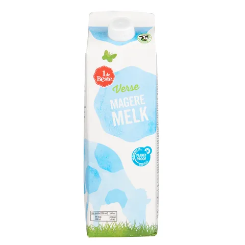 1 de Beste Magere melk