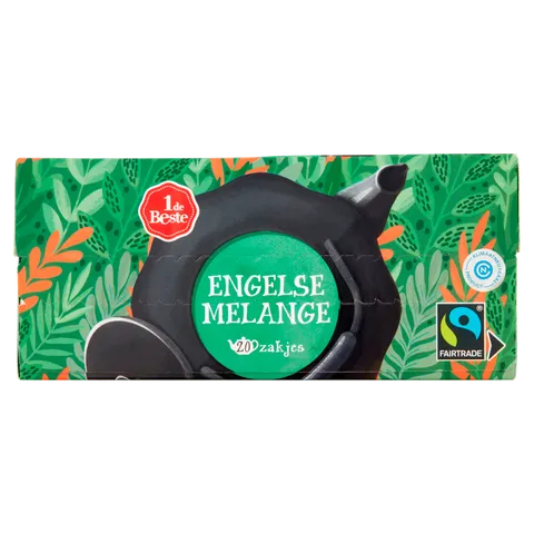 1 de Beste Zwarte thee engelse melange pot 20 zakjes