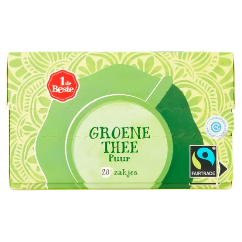 1 de Beste Groene thee puur kop 20 zakjes