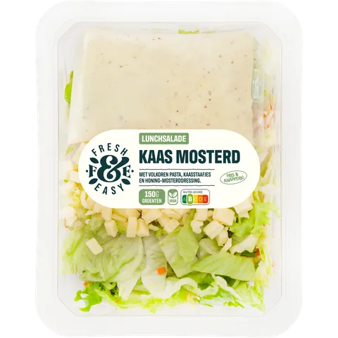 Fresh & easy Lunchsalade kaas mosterd