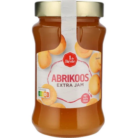 1 de Beste Jam extra abrikoos