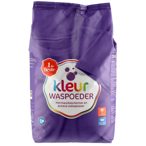 1 de Beste Waspoeder kleur 30 wasbeurten