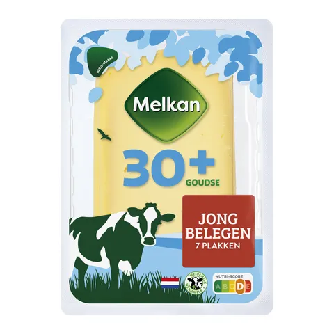Melkan 30+ Jong Belegen Plak