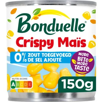 Bonduelle Crispy maïs - 0% zout toegevoegd