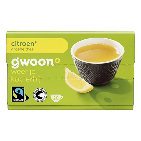 G'woon Groene Thee Citroen