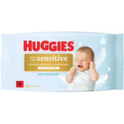 Huggies Babydoekjes extra care sensitive