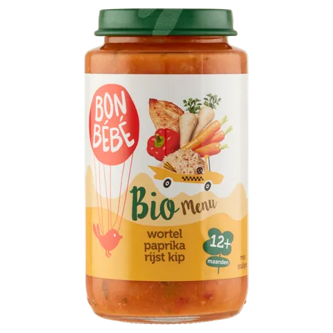 Bonbebe M1216 Wortel Paprika Rijst Kip
