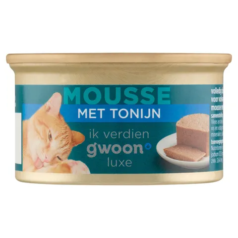 G'woon Kat Mousse Tonijn