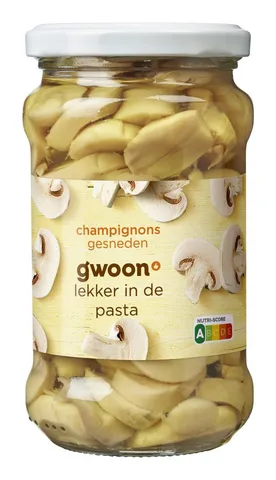 G'woon Gesneden Champignons