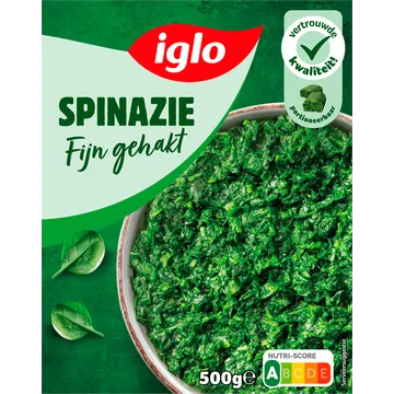 Iglo Spinazie fijn gehakt 500 g