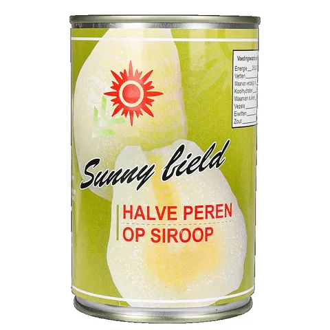 Sunny Field Halve Peren Op Siroop