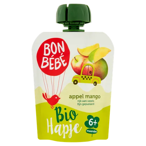 Bonbebe 4m+ Knijpzak Appel Mango