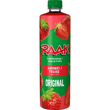 Raak Siroop Aardbei