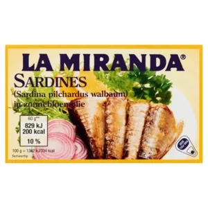 Md — La Miranda Sardines Zonnebloemolie