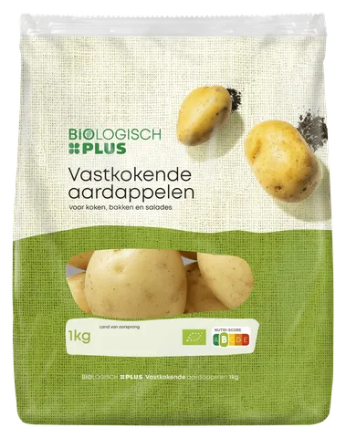 Biologisch PLUS Vastkokende aardappelen biologisch