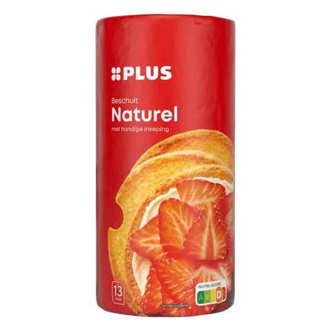 PLUS Beschuit naturel