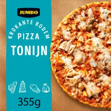 Jumbo Pizza Tonijn 355 g