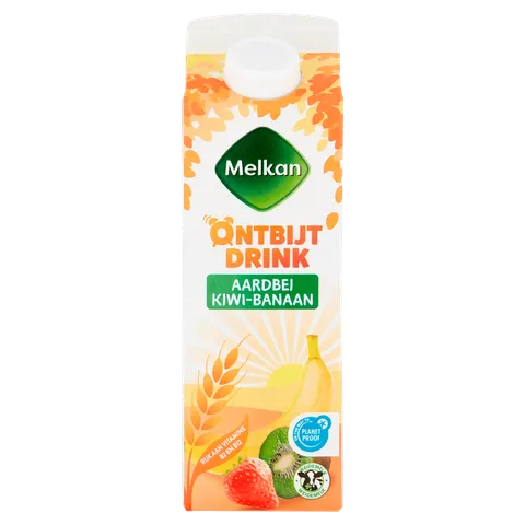 Melkan Aardbei Kiwi Banaan