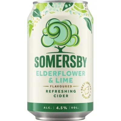Somersby Elderflower & lime