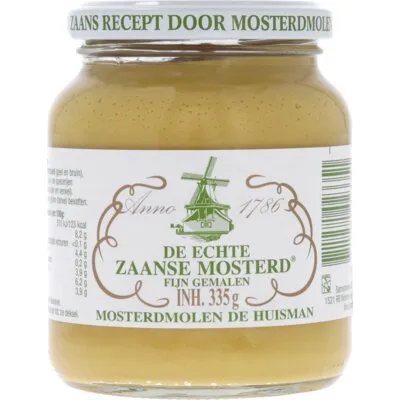 De Huisman Zaanse mosterd fijn gemalen