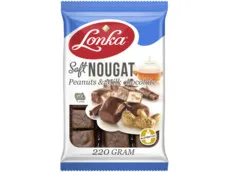 Lonka Soft nougat pinda's & melkchocolade