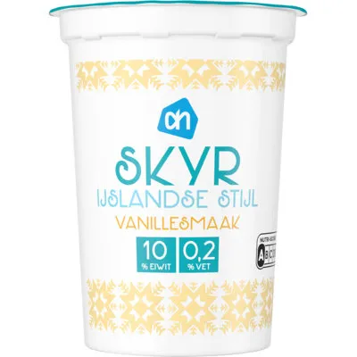AH Skyr IJslandse stijl vanille smaak