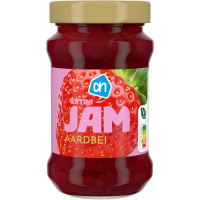 AH Extra jam aardbeien