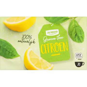 Jumbo Groene Thee Citroen 20 Stuks
