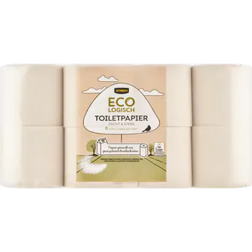 Jumbo Ecologisch Toiletpapier 3 Laags 8 Rollen