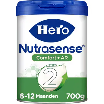 Hero Nutrasense Comfort+ AR Opvolgmelk 2 (6+m) 700gr