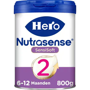 Hero Baby Hero Nutrasense Sensisoft 2 6-12 Maanden Opvolgmelk 800 g