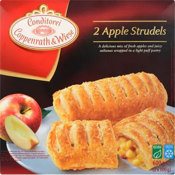 Conditorei Coppenrath & Wiese - Appel Strudels - 2 Stuks