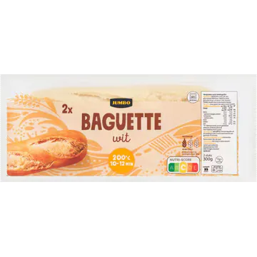 Jumbo - Baguette Wit - 2 Stuks