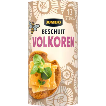 Jumbo Beschuit Volkoren 13 Stuks