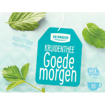 Jumbo Kruidenthee Goedemorgen 15 Stuks