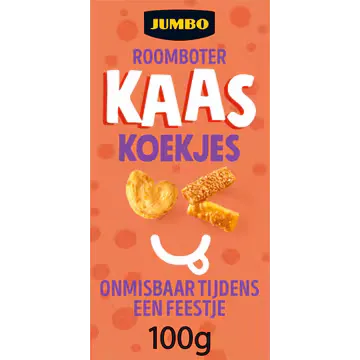 Jumbo Roomboter Kaaskoekjes 100 g