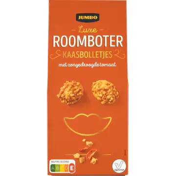 Jumbo Luxe Roomboter Kaasbolletjes met Zongedroogde Tomaat 75 g
