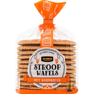 Jumbo Stroop Wafels met Roomboter 468 g
