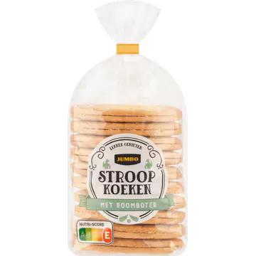 Jumbo Stroopkoeken met Roomboter 10 Stuks