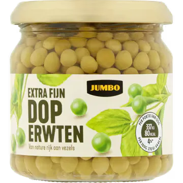 Jumbo Extra Fijn Doperwten 180 g