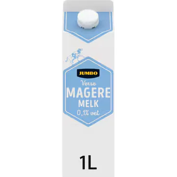 Jumbo Magere Melk 0,1% Vet 1 L