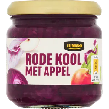 Jumbo Rode Kool met Appel 190 g