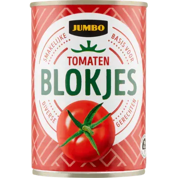 Jumbo Tomatenblokjes 400 g