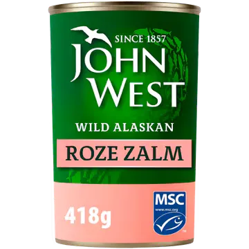 John West Wilde Roze Zalm 418g