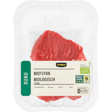 Jumbo Biologisch Rund Biefstuk 1 Stuk