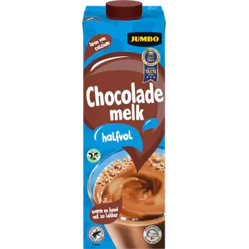 Jumbo Chocolademelk Halfvol 1 L