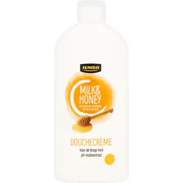 Jumbo Douchecrème Milk & Honey 500 ml