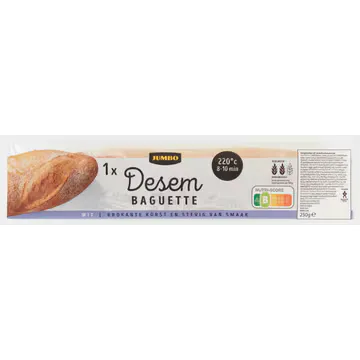 Jumbo Jumbo - Desem Baguette - Wit - 250g